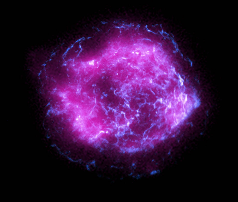 chandra ixpe nasa asi foto immagine cassiopea esplosione supernova spazio universo anni luce gas raggi x telescopio